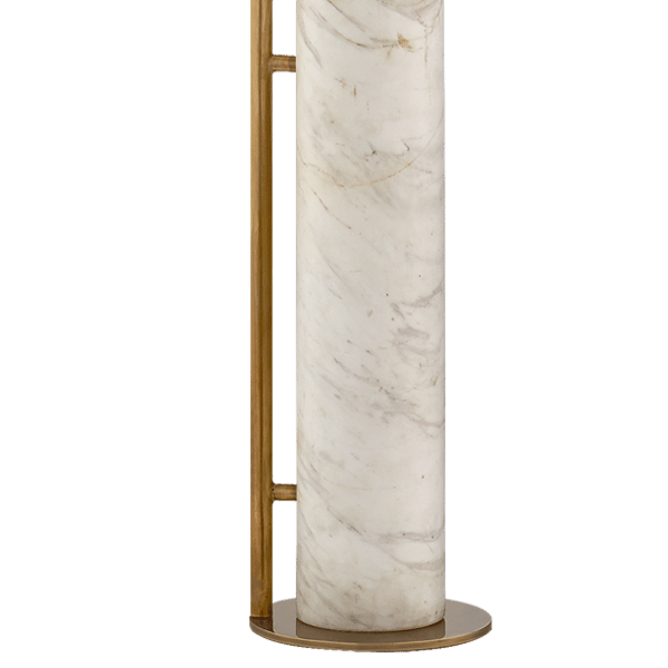 Lampadaire Alma Brass | Andrew Martin - vue de détail | REMO-HOME