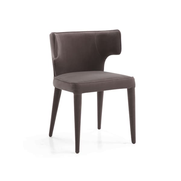 Chaise de salle à manger Juno Grey Grey/Black | Andrew Martin - vue principale | REMO-HOME