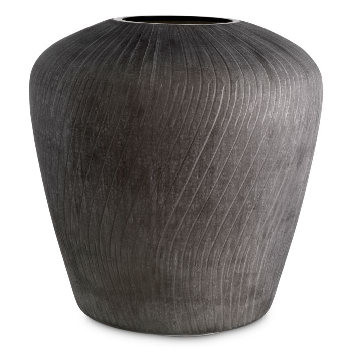 Vase en verre soufflé marron foncé | Eichholtz Tarlow