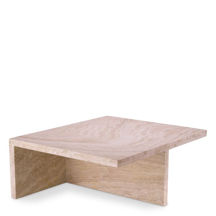 Table basse en travertin | Eichholtz Amara High