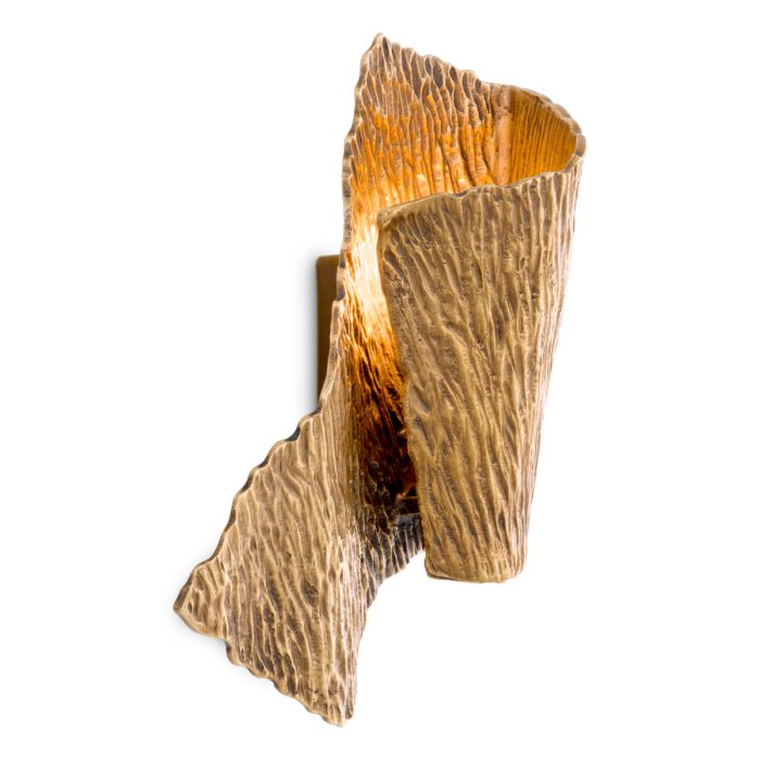 Applique murale dorée en laiton | Eichholtz Craft