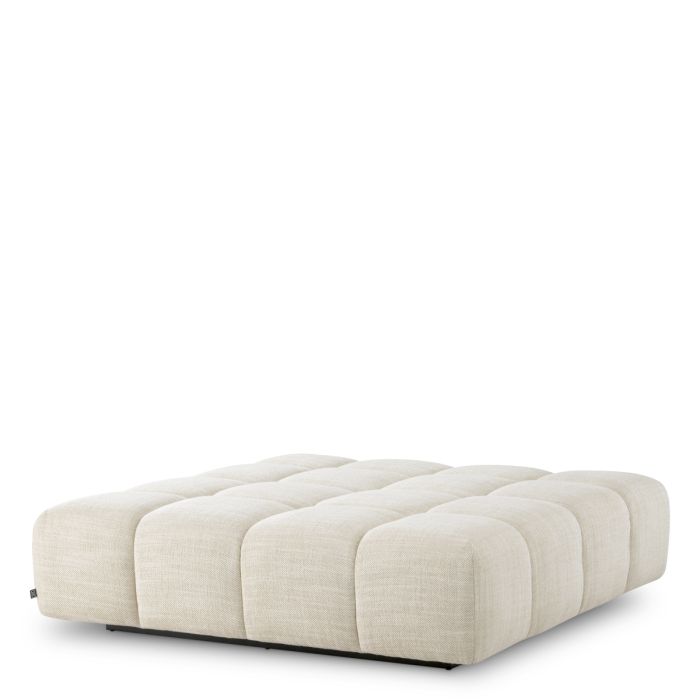 Pouf modulable en tissu beige | Eichholtz Hunter