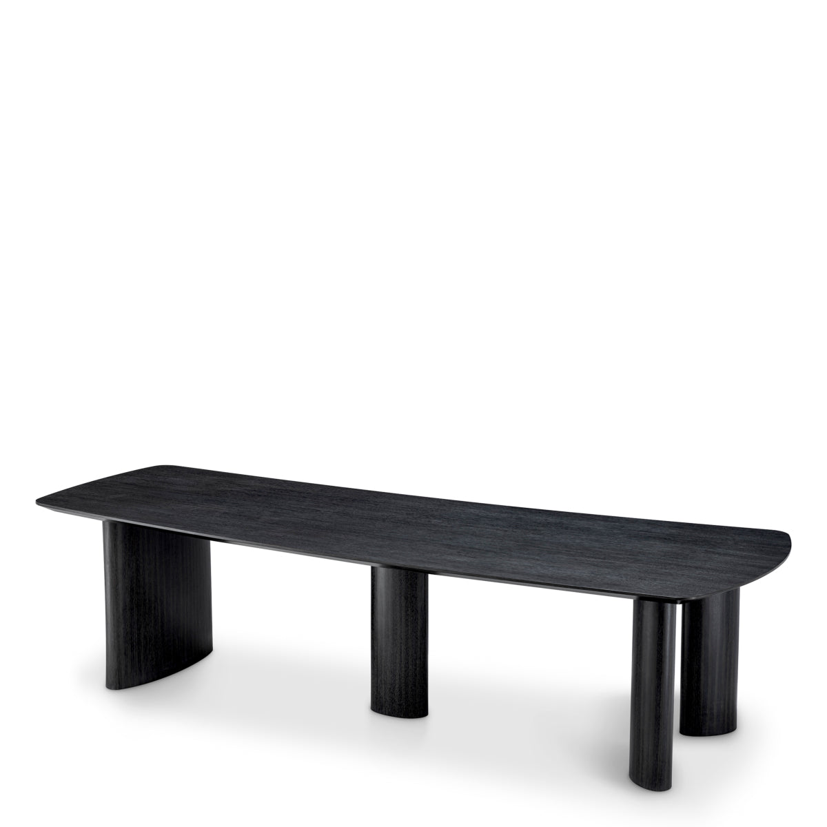Table à manger en placage de chêne naturel | Eichholtz Bergman L - vue principale | REMO-HOME