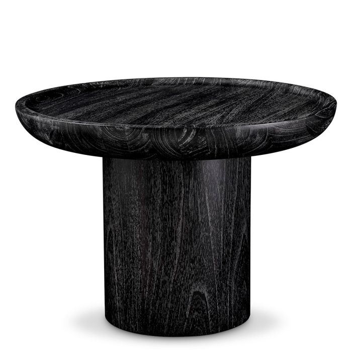 Table d'appoint en chêne anthracite | Eichholtz Rouault