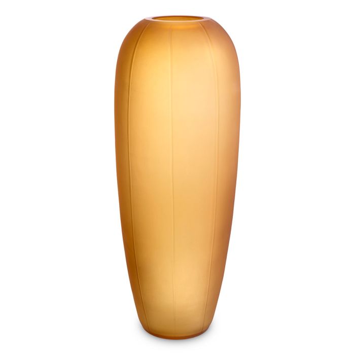 Vase en verre soufflé ambré | Eichholtz Zenna L