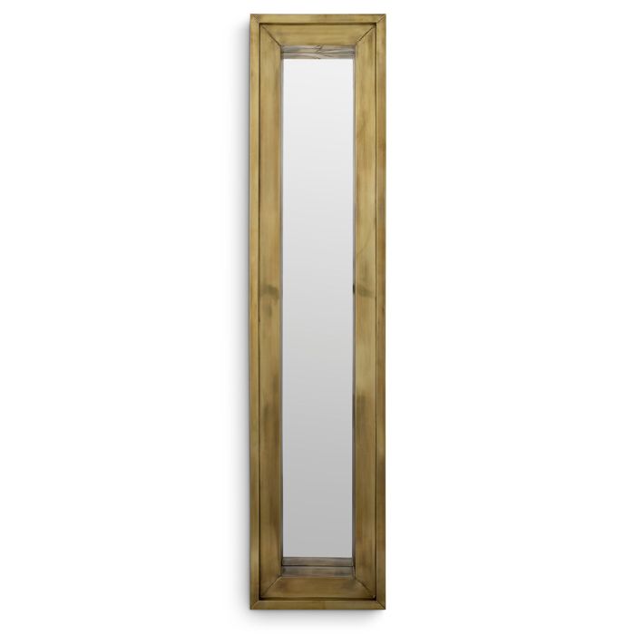 Miroir rectangulaire en laiton vieilli | Eichholtz Magenta S