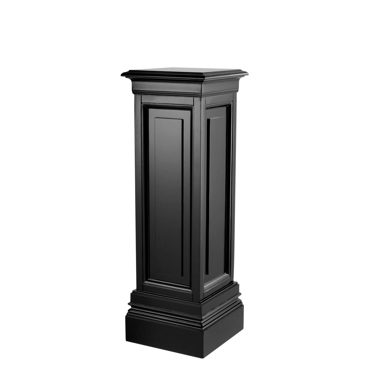 Colonne en finition noire cirée 100 cm | Eichholtz Salvatore M - vue principale | REMO-HOME