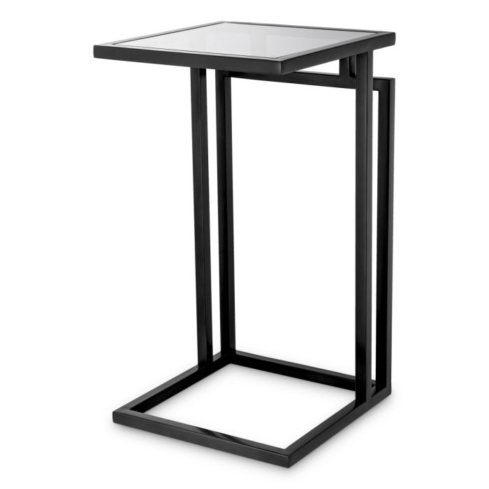 Table d'appoint en bronze et verre fumé | Eichholtz Marcus