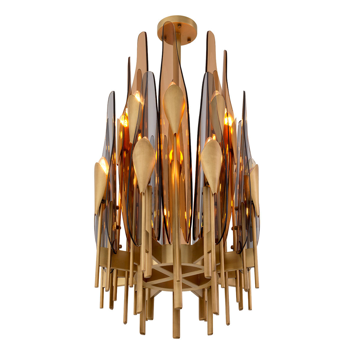 Chandelier en laiton antique | Eichholtz Sky - vue principale | REMO-HOME