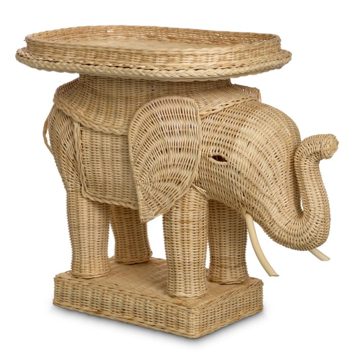 Table d'appoint en rotin | Eichholtz Elephant