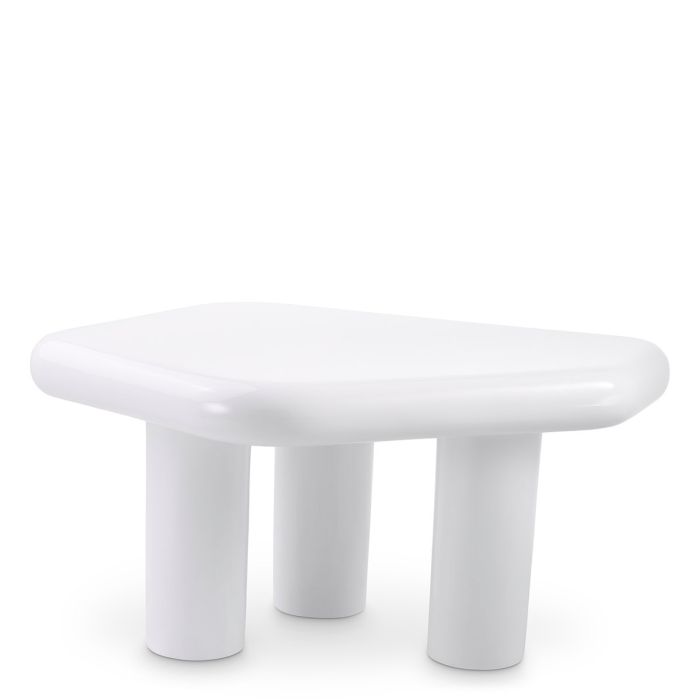 Table d'appoint en résine blanche | Eichholtz Matiz