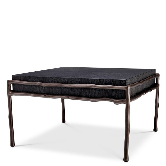 Table d'appoint en chêne anthracite | Eichholtz Premier