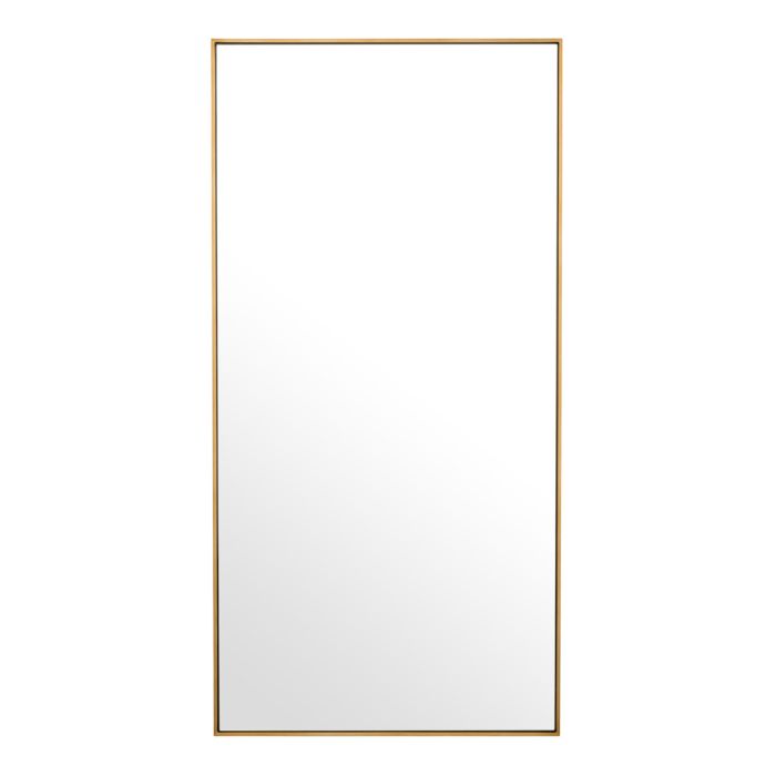 Miroir rectangulaire en laiton brossé | Eichholtz Redondo XL