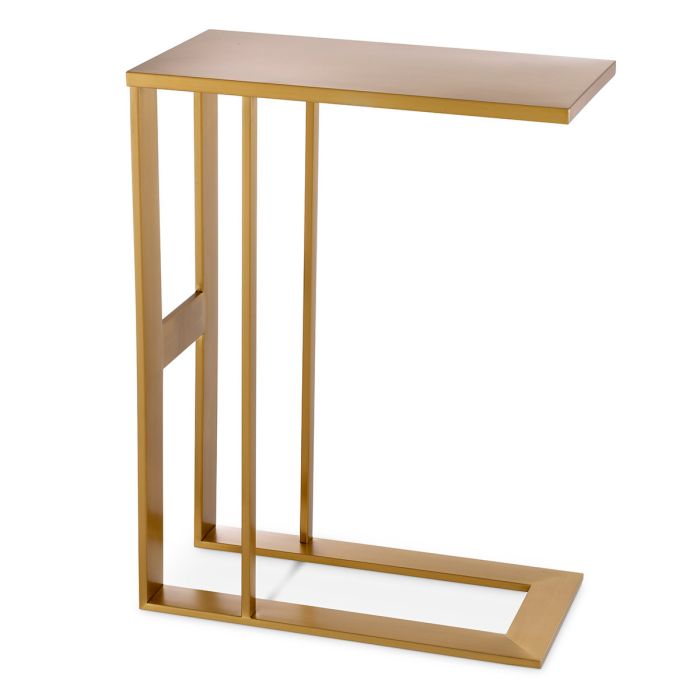 Table d'appoint en laiton brossé | Eichholtz Pierre
