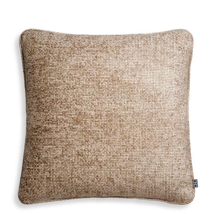 Coussin carré en tissu sable | Eichholtz Lyssa S