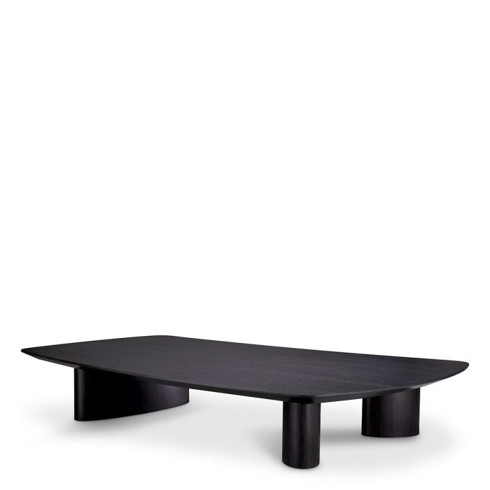 Table basse en chêne anthracite | Eichholtz Bergman