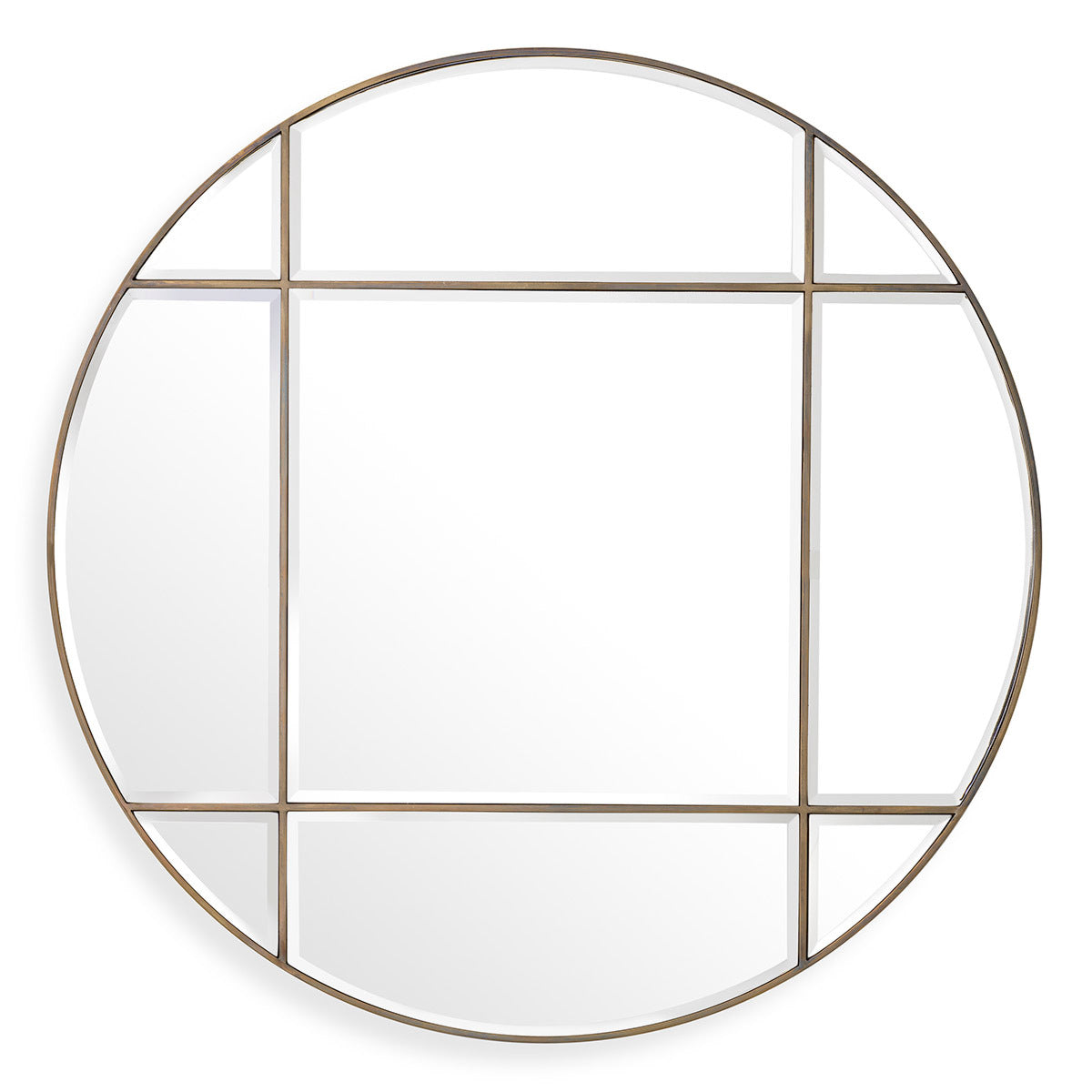Miroir en laiton vintage | Eichholtz Beaumont. - vue principale | REMO-HOME