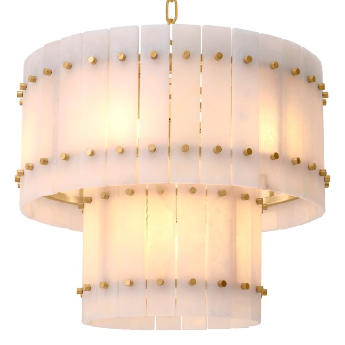 Lustre doré en albâtre | Eichholtz Ruby S