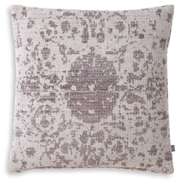 Coussin carré en tissu gris | Eichholtz Serene