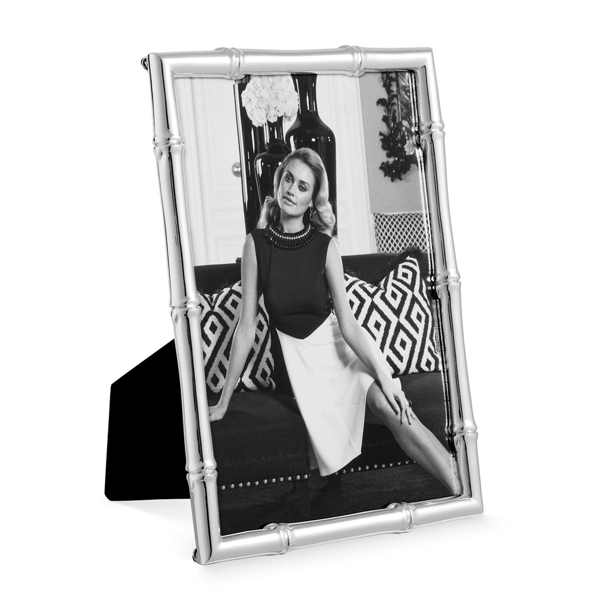 Cadre photo en finition argent | Eichholtz Holden M - vue principale | REMO-HOME