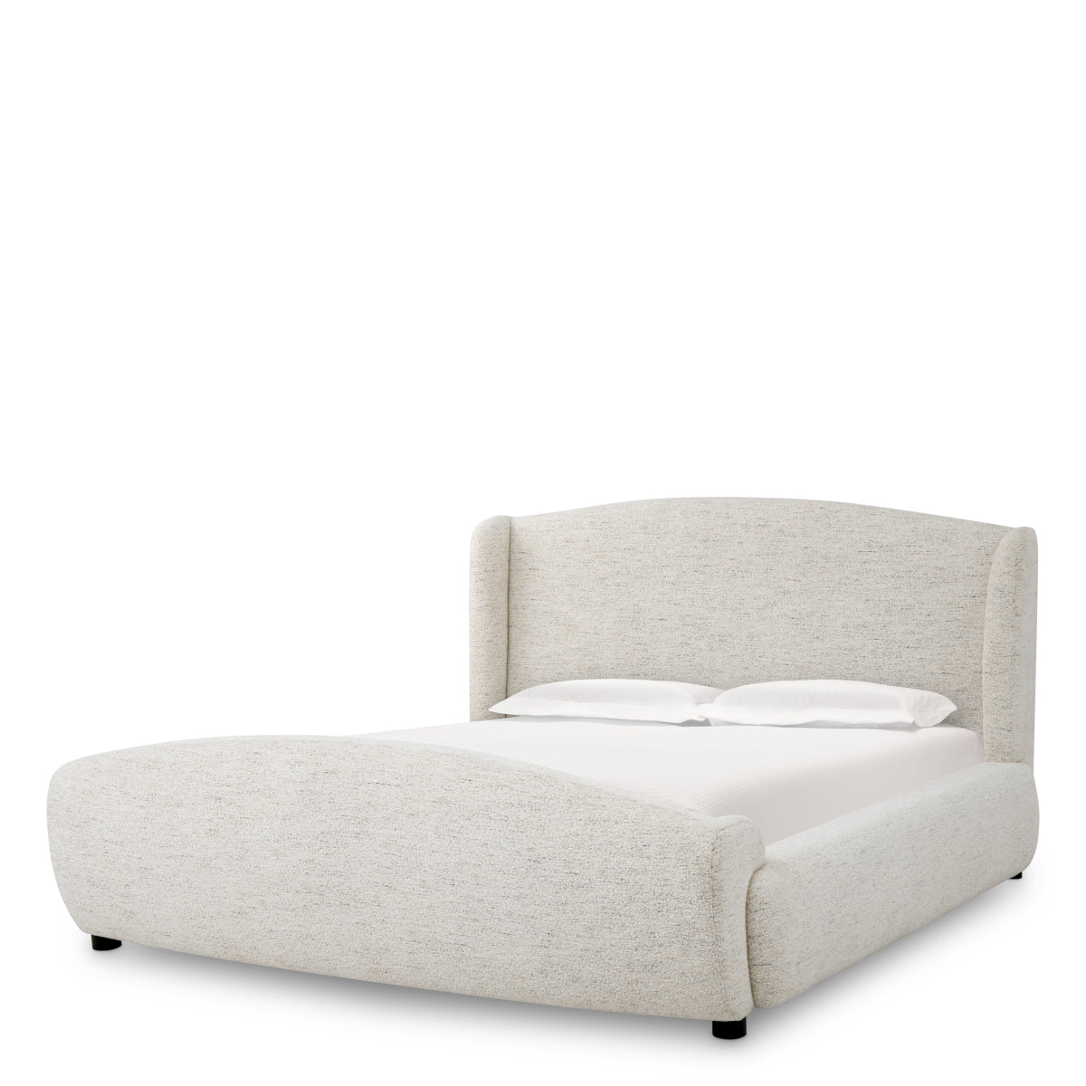 Cadre de lit en coquillage blanc casse | Eichholtz Mellory - vue principale | REMO-HOME