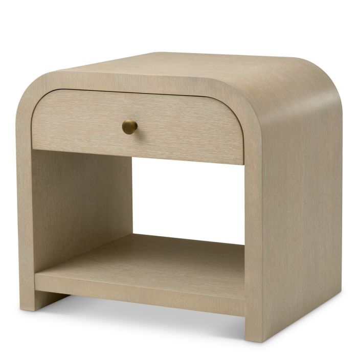 Table de chevet en chêne blanchi | Eichholtz Rhodes