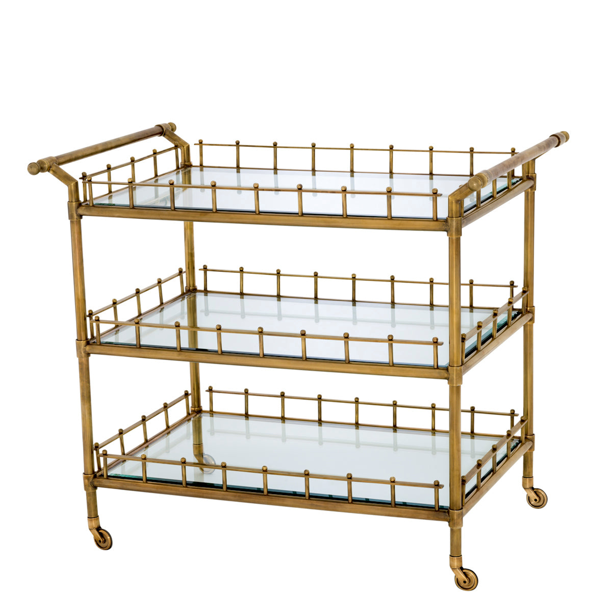 Chariot en laiton vintage | Eichholtz Scarlett - vue principale | REMO-HOME