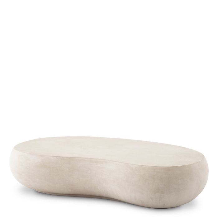Table basse extérieur en béton crème | Eichholtz Prime