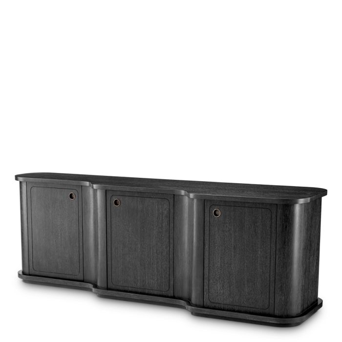 Buffet en chêne gris anthracite | Eichholtz Caprioli