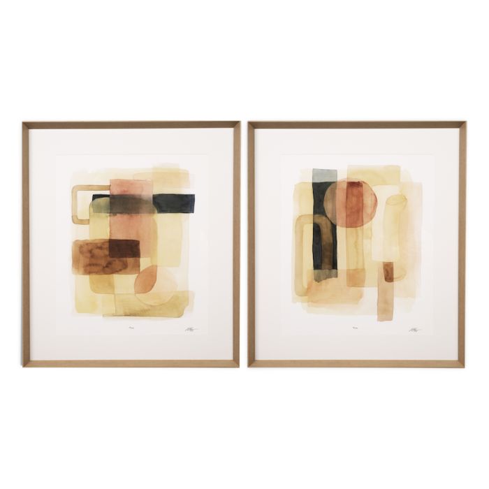 Impression d'art numéroté (lot de 2) | Eichholtz Grace Popp