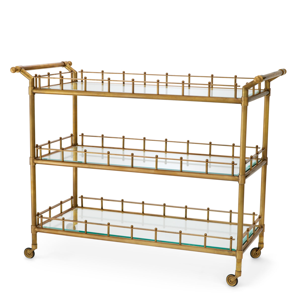 Chariot en laiton vintage | Eichholtz Scarlett L - vue principale | REMO-HOME