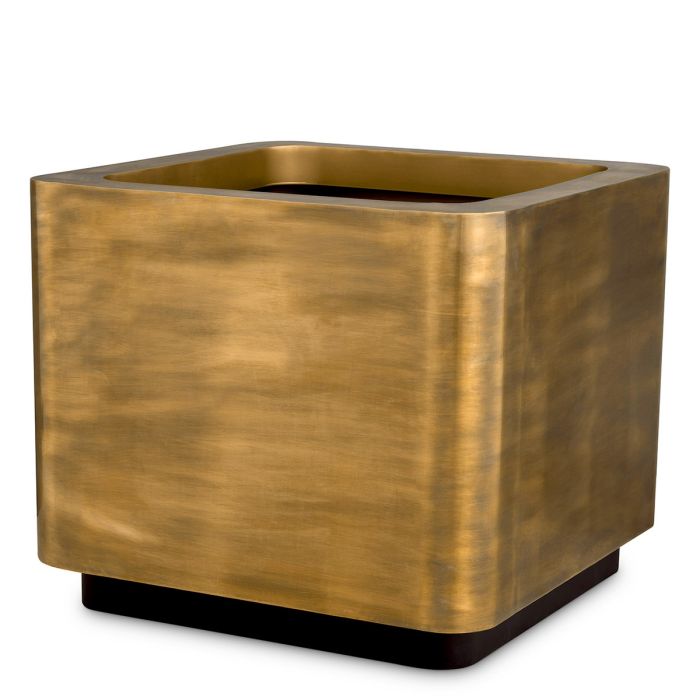 Jardinière carrée en laiton vieilli | Eichholtz Jasper M
