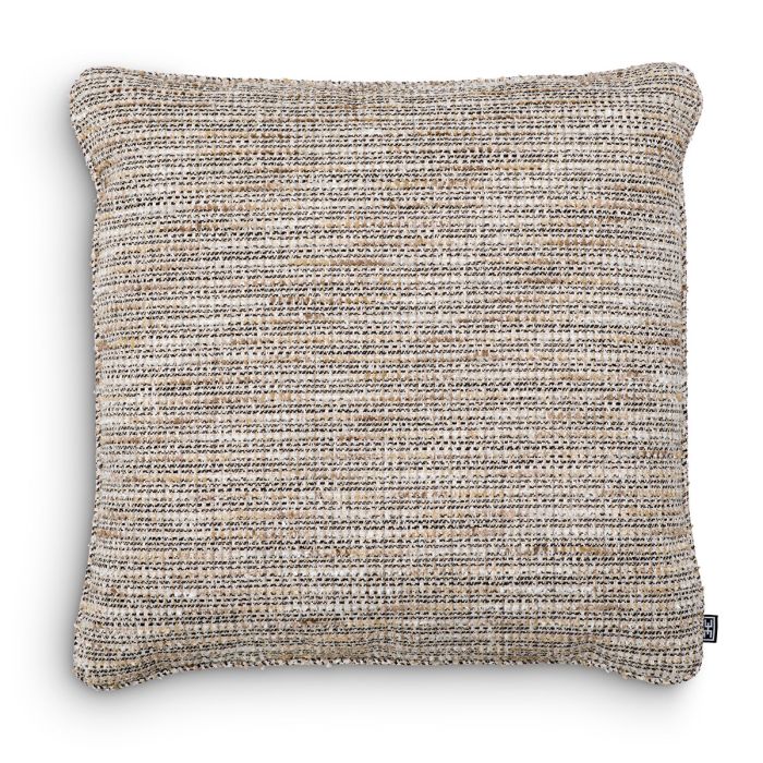 Coussin carré en tissu beige | Eichholtz Mademoiselle L