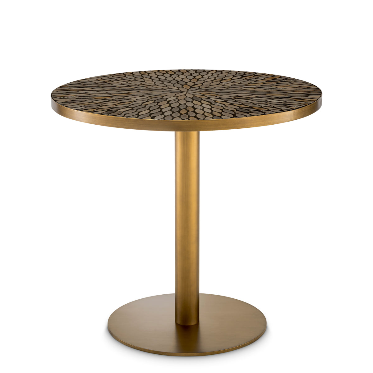 Table à manger en laiton antique | Eichholtz Declan - vue principale | REMO-HOME