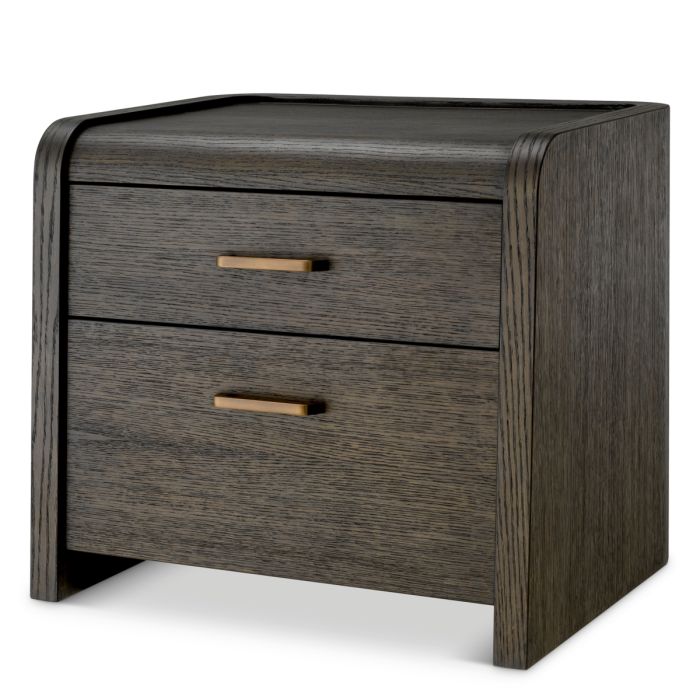 Table de chevet en chêne moka | Eichholtz Joane
