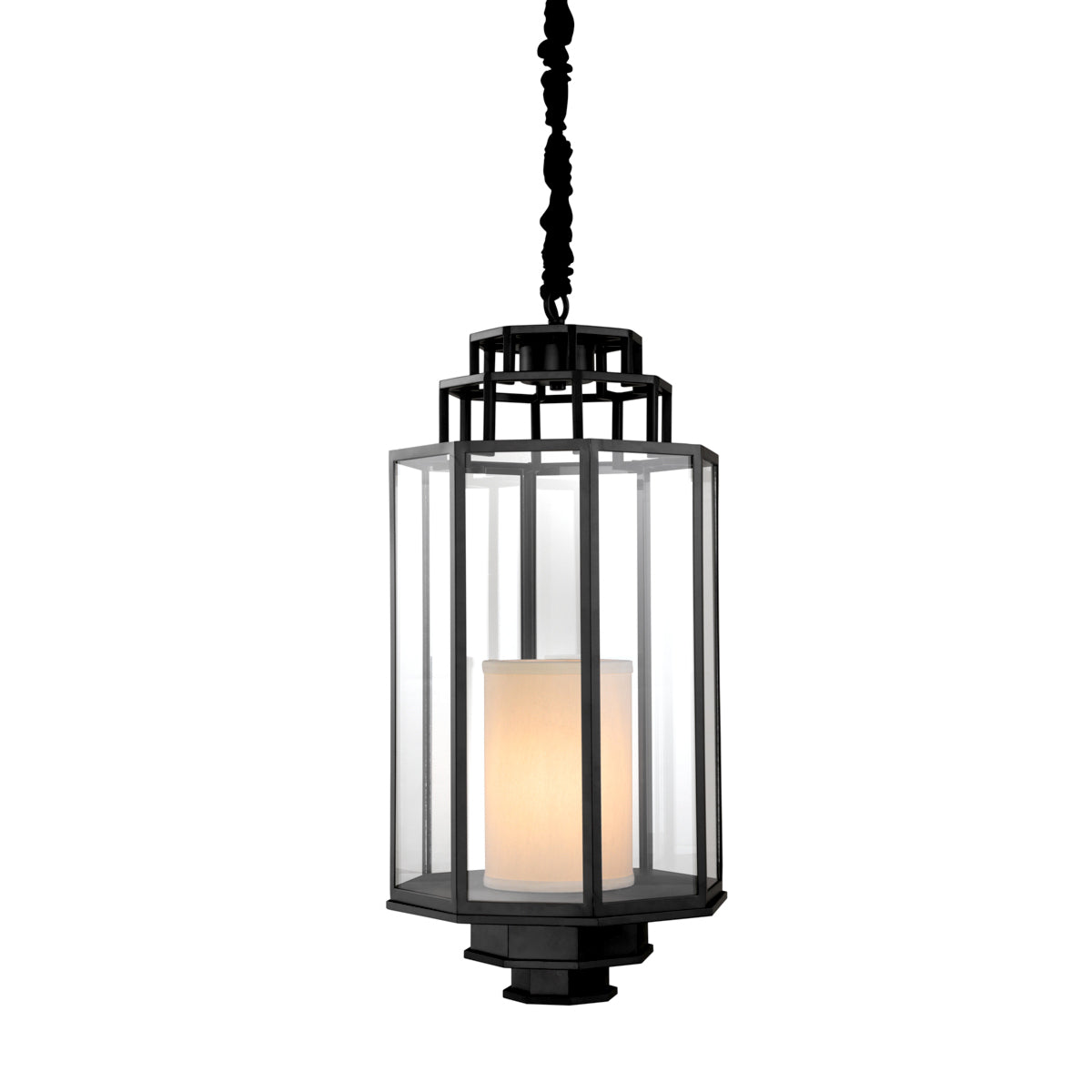Lanterne en finition noire | Eichholtz Monticello M - vue principale | REMO-HOME