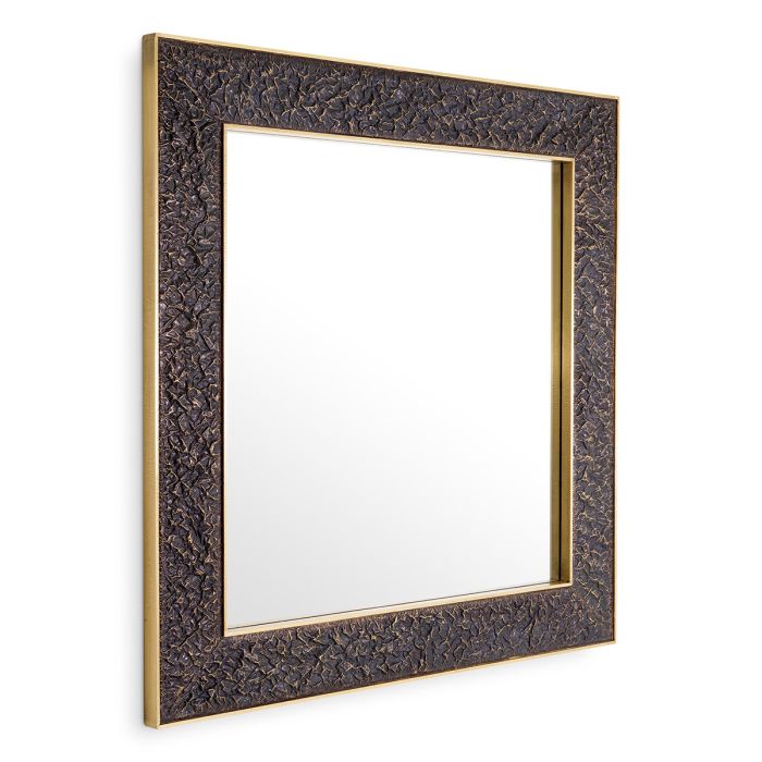 Miroir carré en bronze | Eichholtz Risto