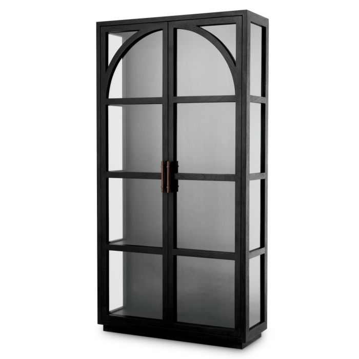 Vitrine en bois noir | Eichholtz San Bernardino
