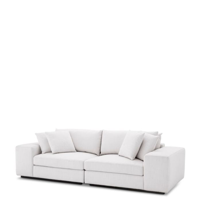 Canapé 2-3 places en tissu blanc | Eichholtz Vista Grande