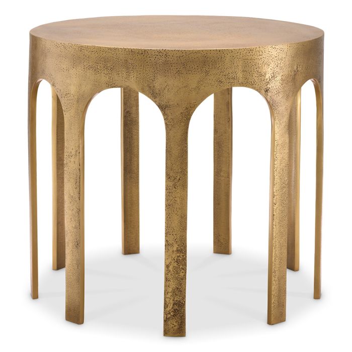 Table d'appoint en laiton vieilli | Eichholtz Gardini