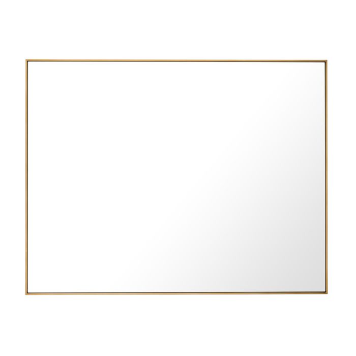Miroir rectangulaire en laiton brossé | Eichholtz Redondo XXL