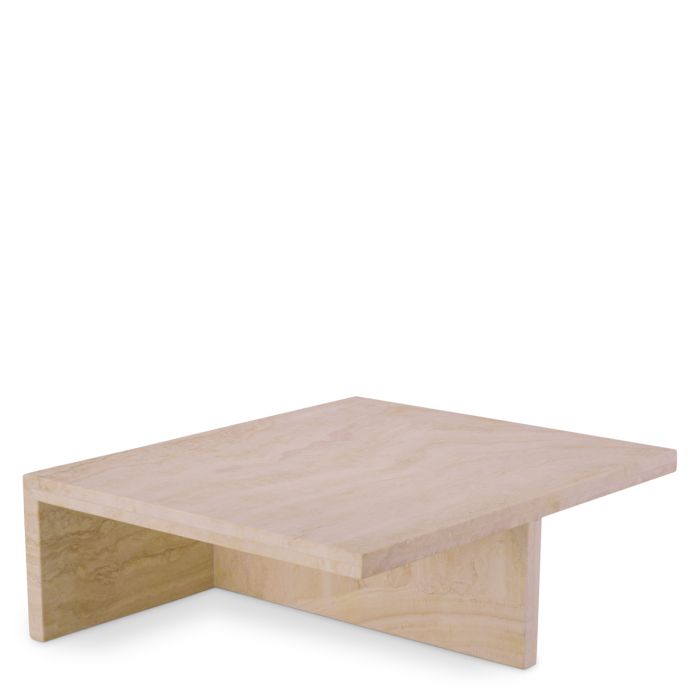Table basse en travertin | Eichholtz Amara Low