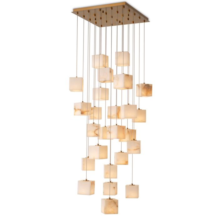 Lustre doré en albâtre | Eichholtz Duboce