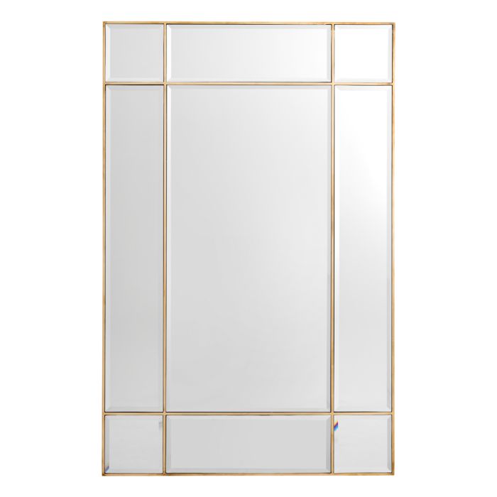 Miroir rectangulaire en laiton | Eichholtz Beaumont
