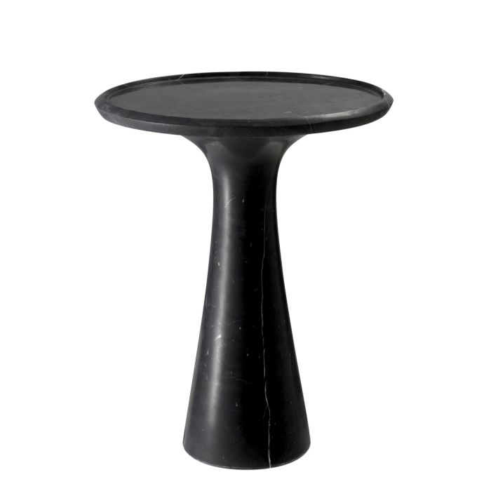 Table d'appoint en marbre noir | Eichholtz Pompano Low