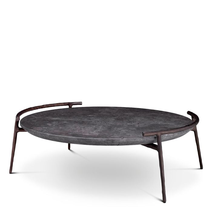 Table basse en marbre gris | Eichholtz Arca