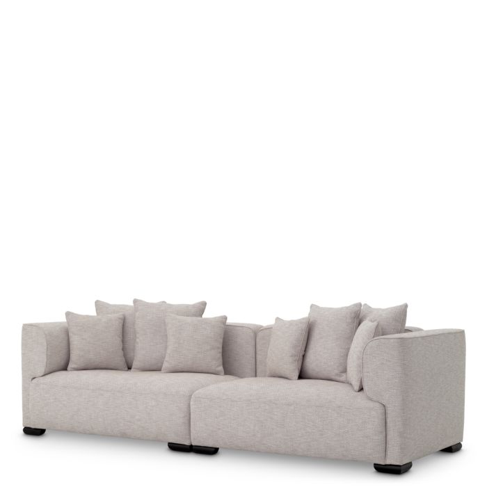 Canapé 3 places en tissu beige | Eichholtz Xylon