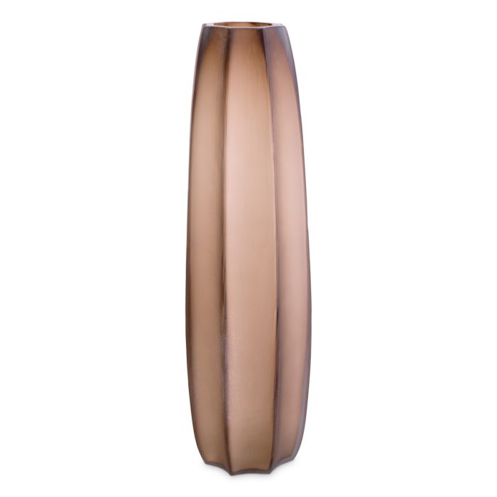 Vase en verre soufflé marron | Eichholtz Tiara L