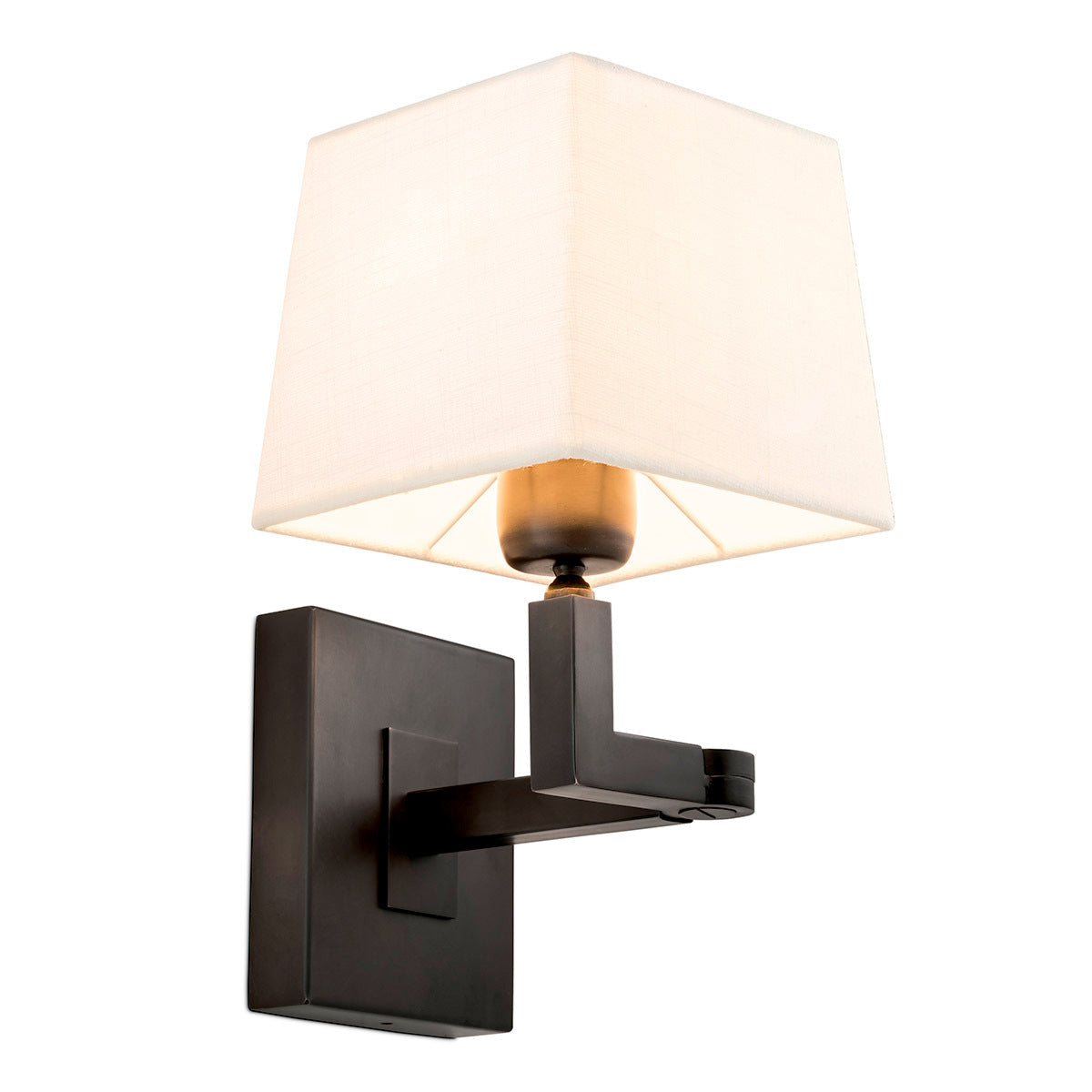 Applique murale en bronze avec abat-jour | Eichholtz Cambell - vue principale | REMO-HOME