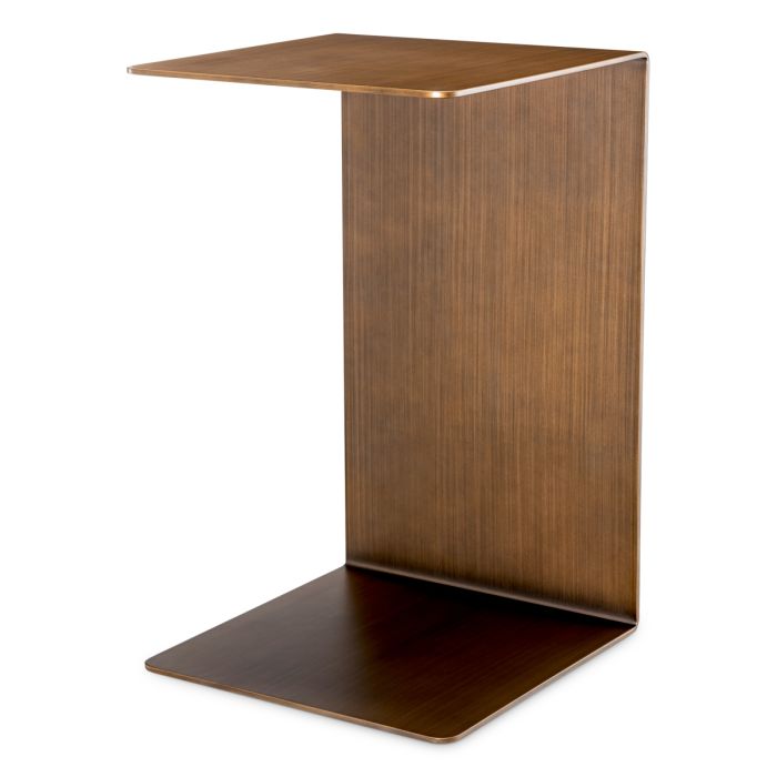 Table d'appoint en laiton brossé | Eichholtz Panarea